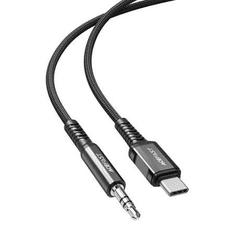 AceFast C1-08 USB-C - mini jack 3,5mm kábel 1,2m fekete (C1-08 black)