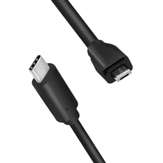 LogiLink KAB USB-C > Micro-USB (ST-ST) 1m Black (CU0197)