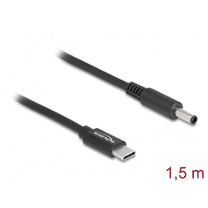 DELOCK kábel Laptop töltő USB Type-C male > Dell 4.5 x 3.0mm male (87974)