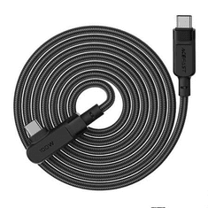 AceFast C5-03 USB-C - USB-C kábel 100W 2m fekete (C5-03 black)