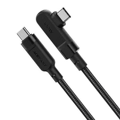 AceFast C5-03 USB-C - USB-C kábel 100W 2m fekete (C5-03 black)