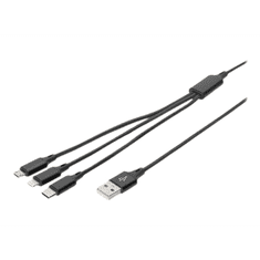 Digitus Lightning cable - 1 m (AK-300160-010-S)