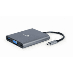 Gembird Multi Port Adapter USB Type C 6in1 USB hub (A-CM-COMBO6-01) (A-CM-COMBO6-01)