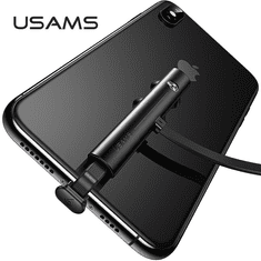USAMS SJ380USB01 Gamer kábel microUSB csatlakozóval 120cm (1323989) (SJ380USB01)
