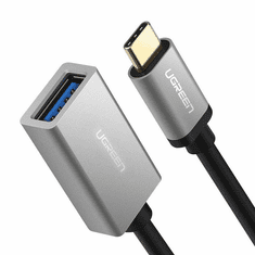 Ugreen OTG - USB-C 3.0 adapter 10cm, fekete (30646) (UG30646)