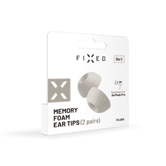 FIXED Memory Foam Ear Tips Apple Airpods Pro fülhallgatóhoz 2db L méret (FIXPLF-L) (FIXPLF-L)