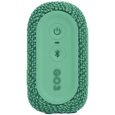 JBL Go 3 Eco vízálló hordozható Bluetooth hangszóró zöld (JBLGO3ECOGRN) (JBLGO3ECOGRN)
