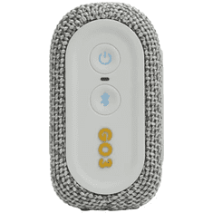 JBL Go 3 Eco vízálló hordozható Bluetooth hangszóró fehér (JBLGO3ECOWHT) (JBLGO3ECOWHT)