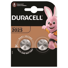Duracell Gombelem CR2025 2db (10PP040029) (10PP040029)