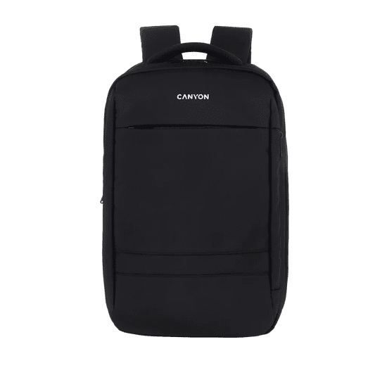 Canyon BPL-5, Laptop backpack for 15.6 inch, Product spec/size(mm): 440MM x300MM x 170MM, Black, EXTERIOR materials:100% Polyester, Inner materials:100% Polyester, max weight (KGS): 12kgs (CNS-BPL5B1)