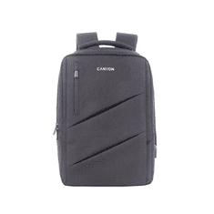 Canyon BPE-5, Laptop backpack for 15.6 inchProduct spec/size(mm): 400MM x300MM x 120MM(+60MM)Grey, LogoEXTERIOR materials:100% PolyesterInner materials:100% Polyestermax weigh (CNS-BPE5GY1)