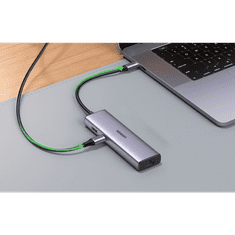 Ugreen USB-C notebook dokkoló szürke (90568) (ugreen90568)