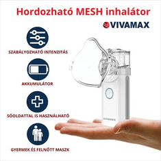 Vivamax V23 Hordozható MESH inhalátor (GYV23) (GYV23)