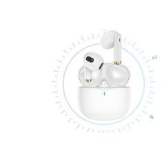Foneng BL126 Bluetooth fülhallgató fehér (BL126 White)