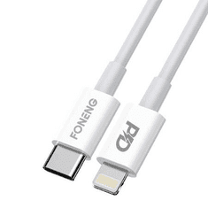 Foneng X31 USB-C - Lightning töltőkábel 2m (6970462518570) (6970462518570)