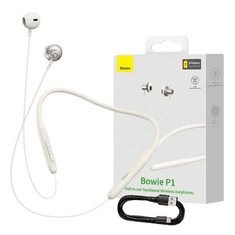 BASEUS Bowie P1 nyakpántos fülhallgató fehér (NGPB000102) (NGPB000102)