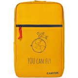 Canyon CSZ-03, cabin size backpack for 15.6'' laptop, polyester,yellow (CNS-CSZ03YW01)