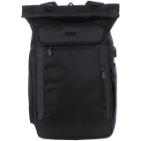 Canyon RT-7, Laptop backpack for 17.3 inch, Product spec/size(mm): 470MM(+200MM) x300MM x 130MM, Black, EXTERIOR materials:100% Polyester, Inner materials:100% Polyester, max weight (KGS): (CNS-BPRT7B1)