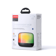 Joyroom Vezeték Nélküli Hordozható, BT 5.1 RGB light, Fekete (JR-ML03) (JR-ML03)