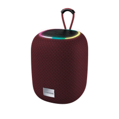 Canyon BSP-8, Bluetooth Speaker, BT V5.2, BLUETRUM AB5362B, TF card support, Type-C USB port, 1800mAh polymer battery, Max Power 10W, Red, cable length 0.50m, 110*110*135mm, 0.57kg (CNE-CBTSP8R)