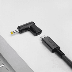 Akyga notebook töltő adapter USB Type-C / 4,0 x 1,7 mm (AK-ND-C04) (AK-ND-C04)