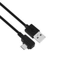 Stansson USB-A - USB- C (derékszögű) kábel 1m (CZ-236-D) (CZ-236-D)