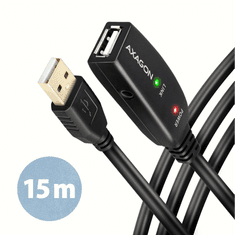 AXAGON ADR-215 aktív USB hosszabbító kábel 15m (ADR-215)