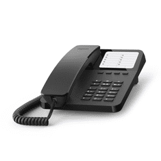 Gigaset DESK 400 telefon fekete (S30054H6538S201) (S30054-H6538-S201)