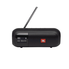 JBL Tuner 2 Bluetooth hangszóró DAB / FM rádióval fekete (JBLTUNER2BLKEU) (JBLTUNER2BLKEU)
