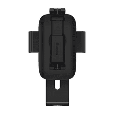 BASEUS Metal Age II Gravitációs autós telefontartó szellőzőrácsra fekete (SUJS030001) (SUJS030001)