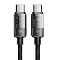 Mcdodo CA-2841 USB-C - USB-C kábel PD 100W 1,8m fekete (CA-2841) (CA-2841)