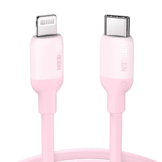 Ugreen USB-C Lightning Charging kábel PD 3A 1m pink (60625) (UG60625)