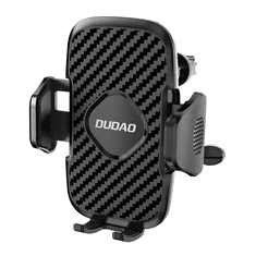 DUDAO F2Pro szellőzőrácsra szerelhető autós telefontartó fekete (6973687243227)