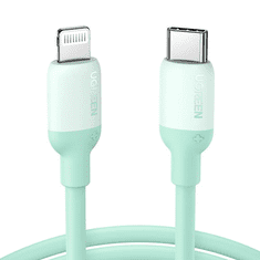 Ugreen USB-C Lightning Charging kábel PD 3A 1m zöld (20308) (UG20308)