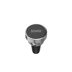 SAVIO CH-03 szellőzőrácsra helyezhető mágneses telefontartó fekete-ezüst (CH-03)