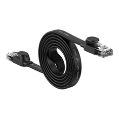 BASEUS Network Cable High Speed (CAT6) of RJ45 (flat cable) 1 Gbps, 2m Black (WKJS000101) (WKJS000101)