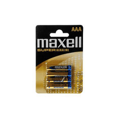 Maxell Super Alkáli AAA ceruza elem (4db / csomag) (LR03) (790336.04.EU) (790336.04.EU)