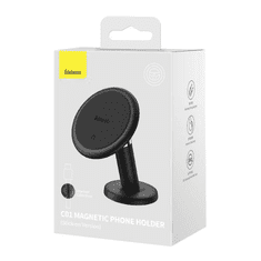 BASEUS Car Mount C01 Magnetic Phone Holder (Stick-on Version) Black (SUCC000001) (SUCC000001)