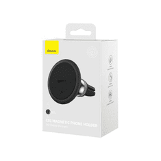 BASEUS Car Mount C01 Magnetic Phone Holder(Air Outlet Version) Black (SUCC000101) (SUCC000101)