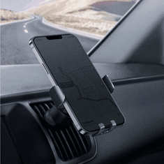 BASEUS Car Mount Metal Age II Gravity on the vertical and horizontal ventilation grill Gray (SUJS000013) (SUJS000013)