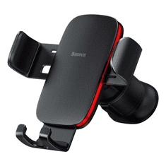 BASEUS Car Mount Metal Age II Gravity on the vertical and horizontal ventilation grill Black (SUJS000001) (SUJS000001)