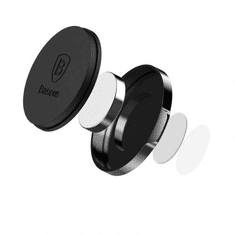 Baseus Car Mount Small ears series Magnetic suction bracket (Flat type) Black (SUER-C01)