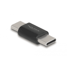 DELOCK SuperSpeed USB 10 Gbps (USB 3.2 Gen 2) USB Type-C apa-apa adapter fekete (60035) (delock60035)