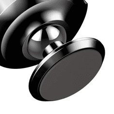 BASEUS Car Mount Small Ears series Magnetic Bracket (Vertical type) Black (SUER-B01) (SUER-B01)