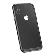 BASEUS iPhone X case Platinum Metal Border Black (FRAPIPHX-B01) (FRAPIPHX-B01)