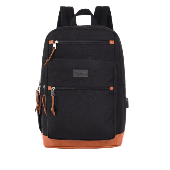 Canyon BPS-5, Laptop backpack for 15.6 inch450MMx310MM x 160MMExterior materials: 90% Polyester+10%PUInner materials:100% Polyester (CNS-BPS5BBR1)