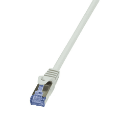 LogiLink Patch kábel PrimeLine, Cat.7, S/FTP, 0,25m szürke (CQ4012S) (CQ4012S)