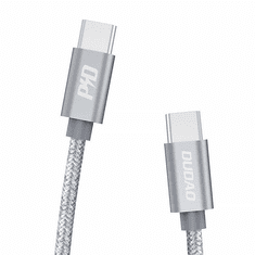 DUDAO L5ProC USB-C - USB-C kábel 1m 45W PD szürke (6970379617168) (L5ProC)