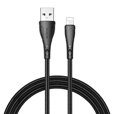Mcdodo USB - Lightning kábel 1.2m fekete (CA-7441) (CA-7441)