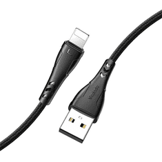 Mcdodo USB - Lightning kábel 0.2m fekete (CA-7440) (CA-7440)